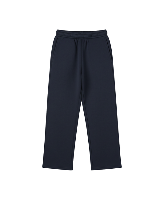 400 GSM "Navy" Straight Sweatpants