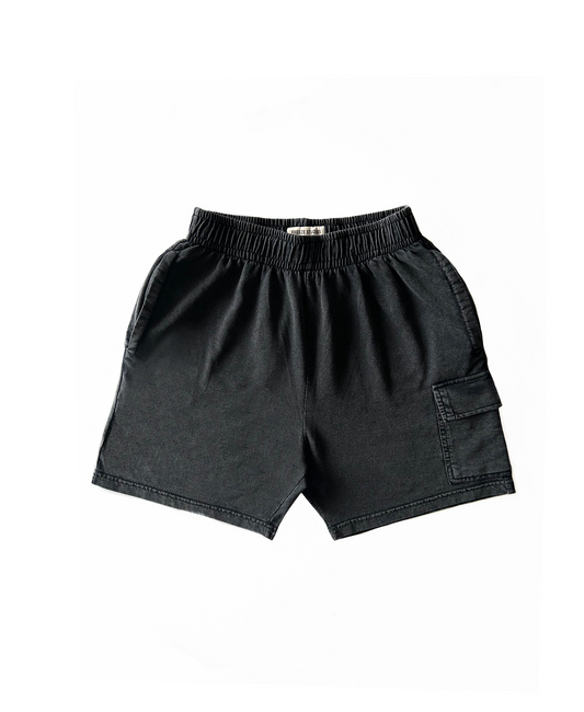 'Vintage Black' Shorts