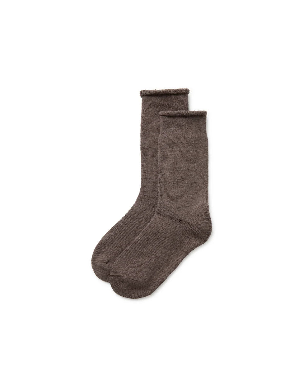 Boucle 'Coffee' Socks