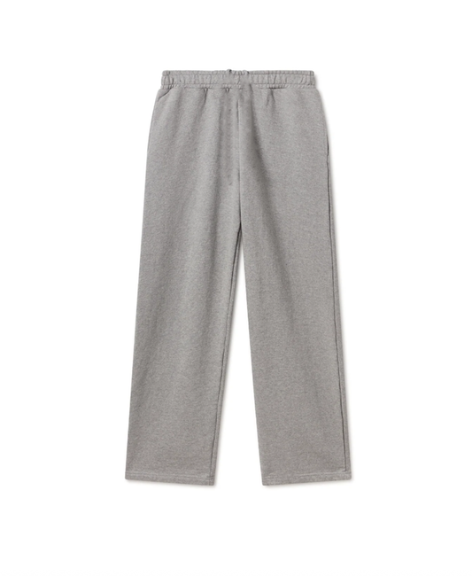400 GSM "Heather Grey" Straight Sweatpants