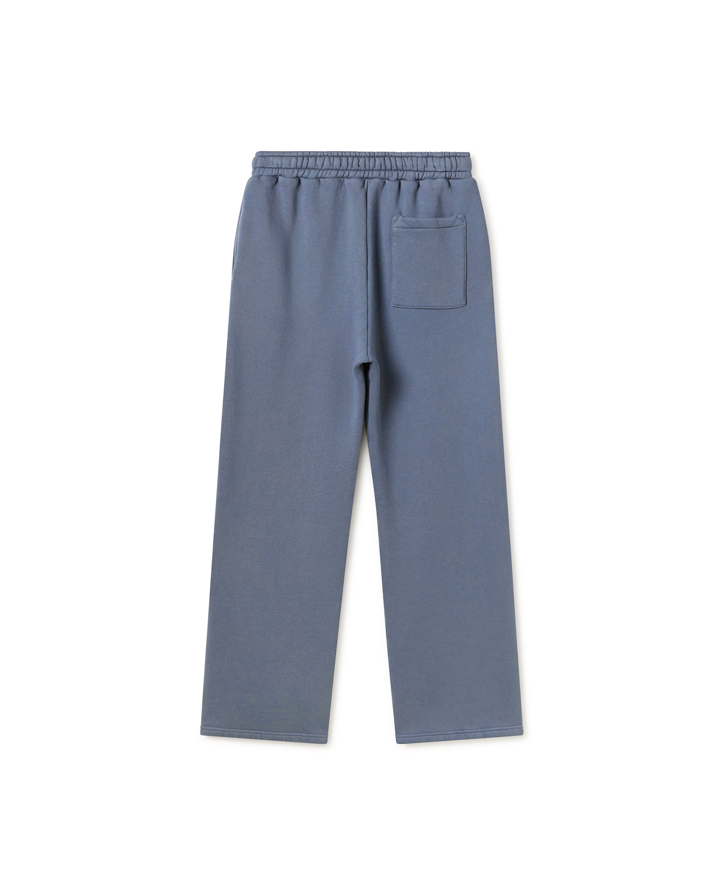 'Slate Grey' Open Bottom Sweatpants